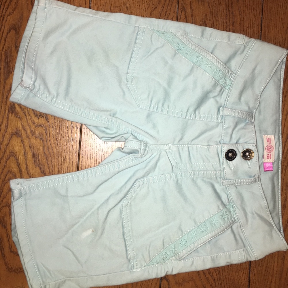 SO Girls Bermuda Shorts with Lace Trim